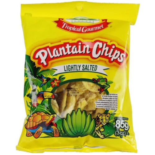 Plantain (Banana) Chips Salted Tropical Gourmet 85g