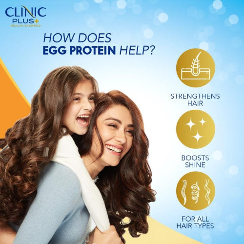 Σαμπουάν Clinic Plus με Πρωτεΐνη Αυγού 175ml