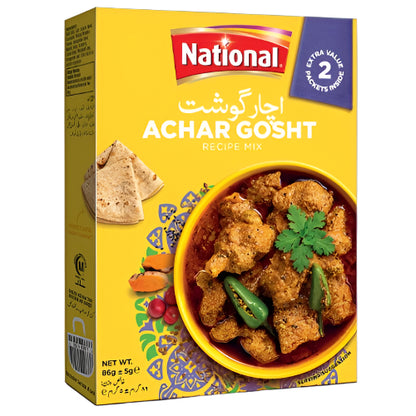 Μείγμα μπαχαρικών National Achar Gosht 86γρ