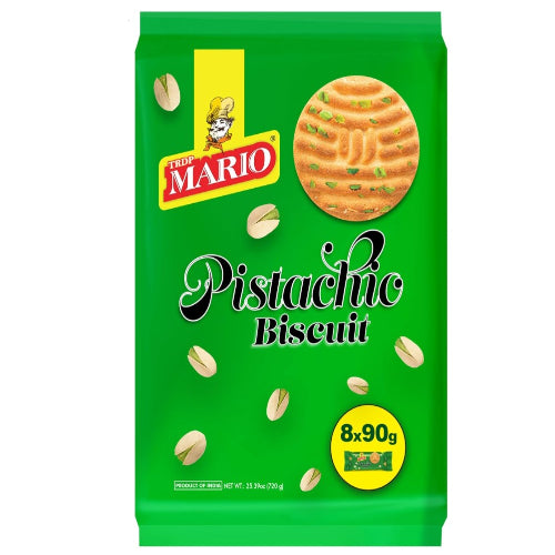 Biscuit Mario Pistachio 90gx8