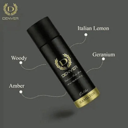 Αποσμητικό για άνδρες Denver Caliber 165ml