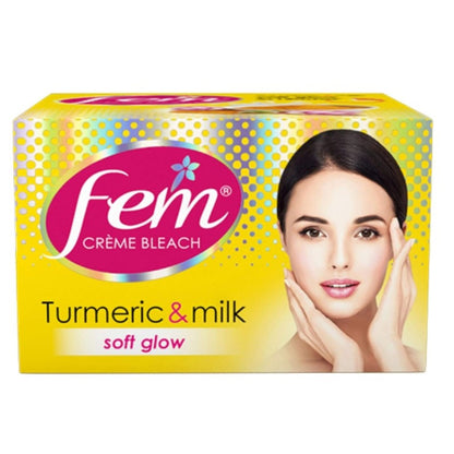 Dabur Fem Face Bleach Turmeric & Milk 24g