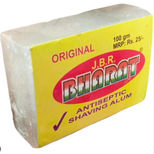 Bharat Antiseptic Shaving Alum 100g