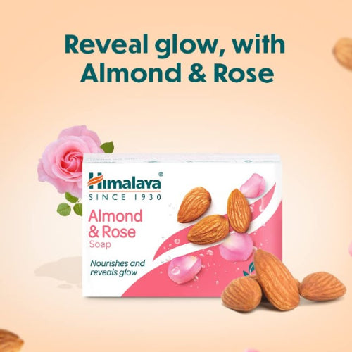 Σαπούνι Himalaya Αμύγδαλο & Τριαντάφυλλο 125g