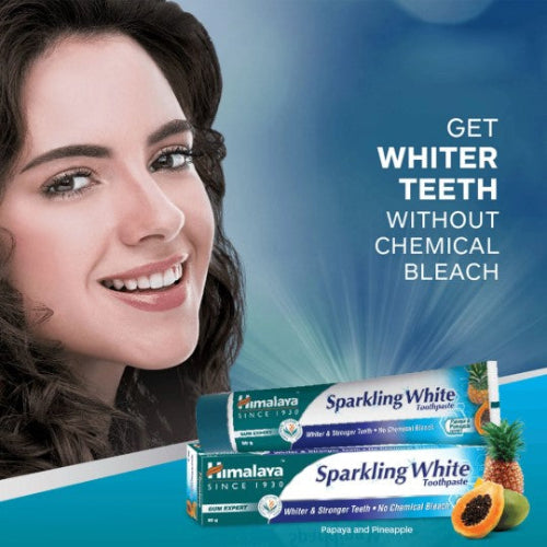 Οδοντόκρεμα Himalaya Sparkling White 150g