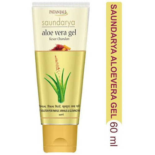 Patanjali  Aloevera Gel Kesar Chandan 60ml