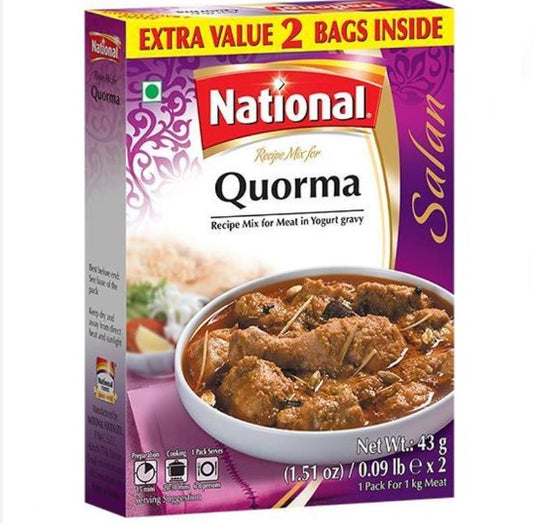 Μείγμα μπαχαρικών για Quorma National 86 γρ.