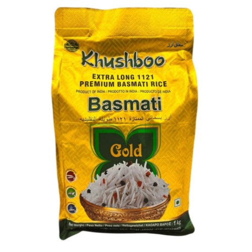 Ρύζι Μπασμάτι Khushboo Χρυσό 1kg