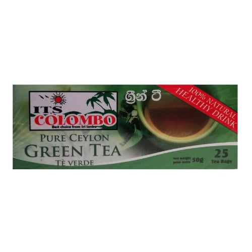Tea Colombo ITS Ceylon Green 25X2g
